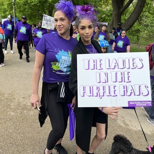 The Ladies in the Purple Hats